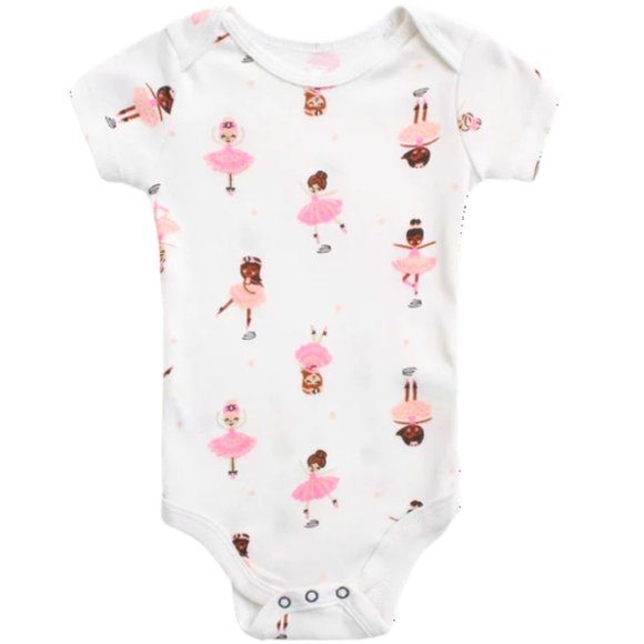 Koala kids Baby girl onesie lot of 6 Colorful graphics, comfy, breathable, pick - Picture 5 of 11